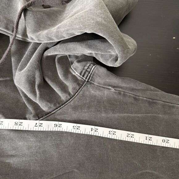 Free People Womens Margate Pleated Trouser Pants Size M Dark Gray Boho Casual - Picture 13 of 13